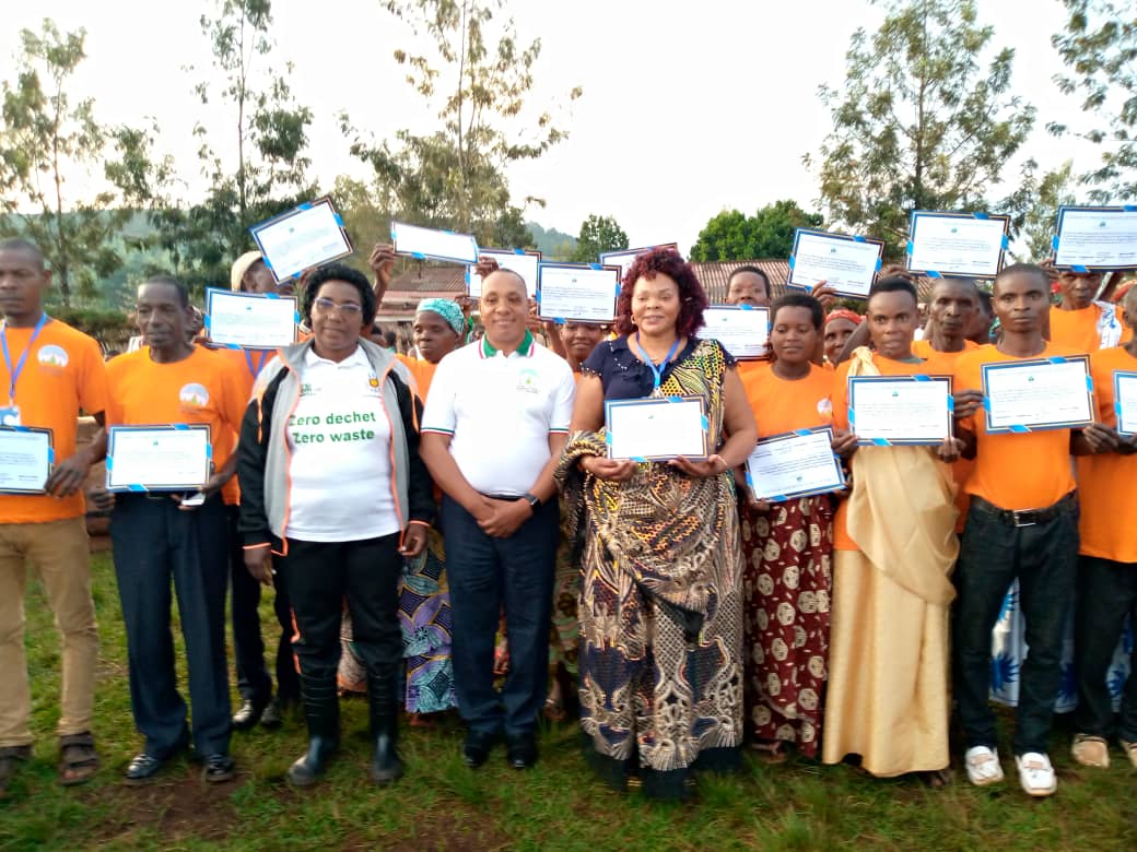 NCDP-Ndibatira Gitega recognized the participants who engaged in the biofertilizer production