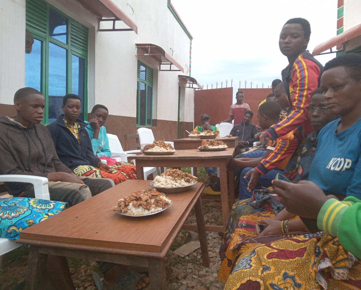 The employees of NCDP-Munyamwete Construction Company celebrated Easter at their headquarters in Bihororo, Mugondo.