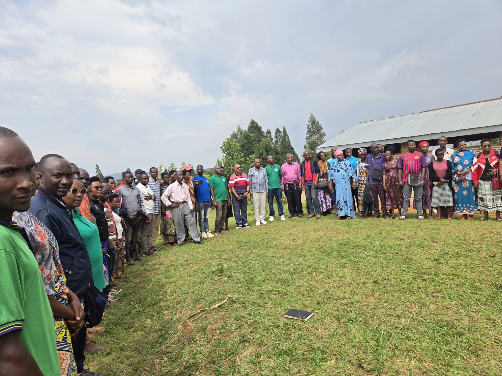 The participants from NCDP-Karikurubu expressed great enthusiasm upon witnessing the inauguration of their community cooperatives